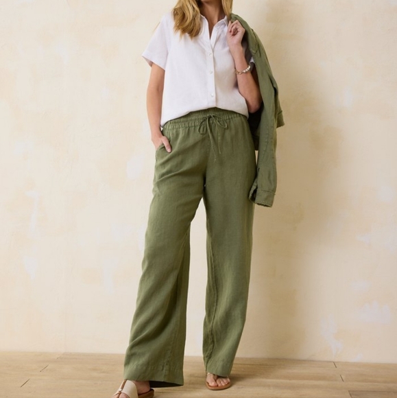 Tommy Bahama black Linen pants small to med - Picture 6 of 6